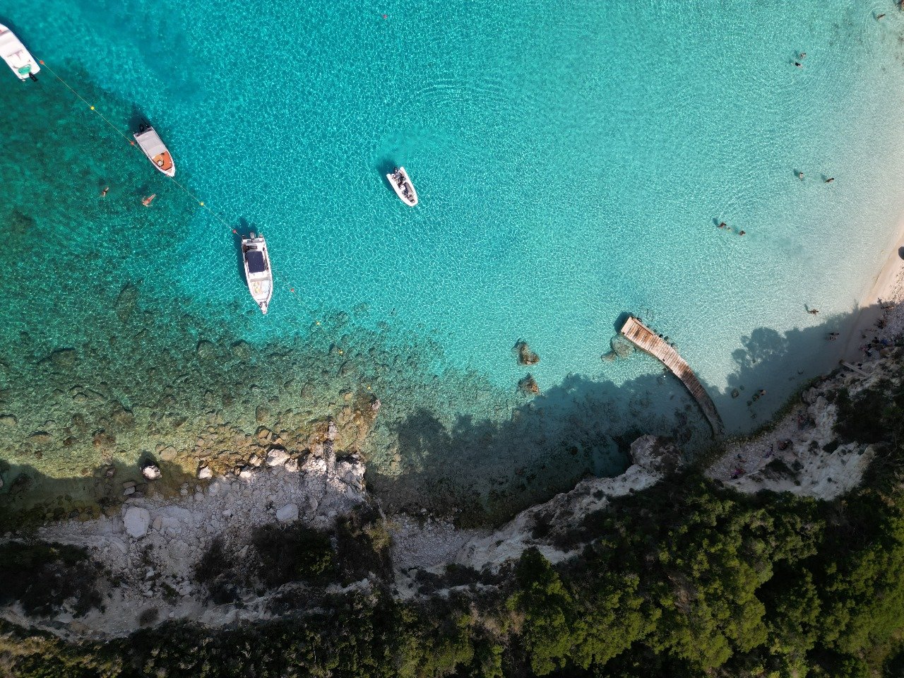 From Benitses/Lefkimmi: Paxos, Antipaxos & Caves Day Cruise