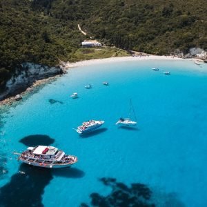 From Benitses/Lefkimmi: Paxos, Antipaxos & Caves Day Cruise